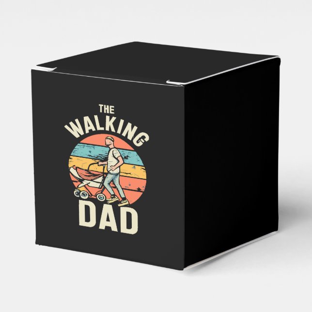 Caja Para Regalos el papá que camina (Costado Anverso)