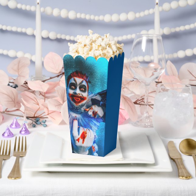 Caja Para Regalos El payaso amenazador de SlipperyJoe Feliz Hallowee (Boda)