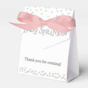 Caja Para Regalos El pequeño bebé asperja el bolso del favor de la