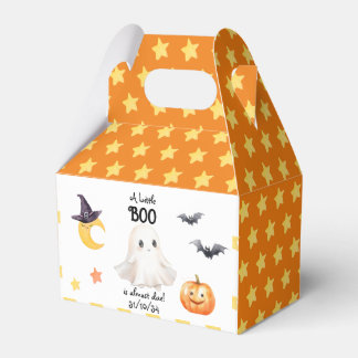 Caja Para Regalos ¡El Pequeño Boo está a punto de llegar! Baby Showe
