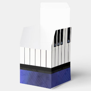 Caja Para Regalos El piano cierra la torsión moderna de la partitur