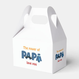 Caja Para Regalos El poder del papá