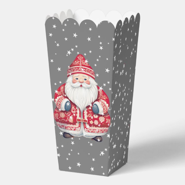 Caja Para Regalos El pueblo escandinavo Santa Claus (Anverso)