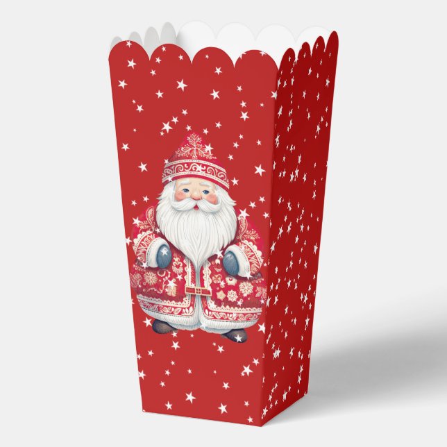 Caja Para Regalos El pueblo escandinavo Santa Claus (Anverso)