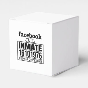 Caja Para Regalos El reincidente del recluso de Facebook