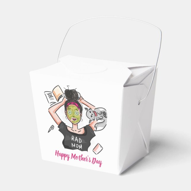 Caja Para Regalos El relajante día libre de la madre de Rad (Front Side)