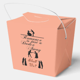 Caja Para Regalos El Romance Está A Sólo Un Baile