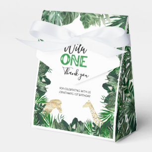 Caja Para Regalos El Safari salvaje de una selva tema Fiesta de cump