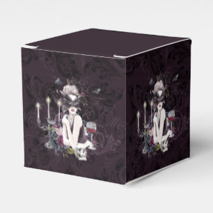 Caja Para Regalos El vampiro   Moody Gothic Vampy Glam Pale Piel