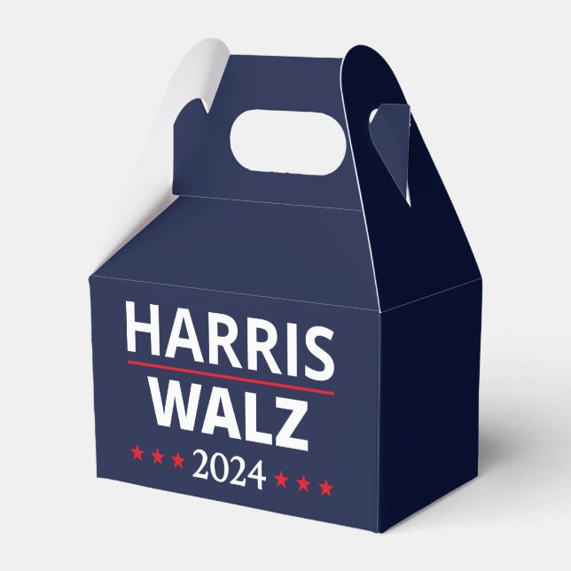 Caja Para Regalos Elecciones Harris Walz 2024 III (Front Side)