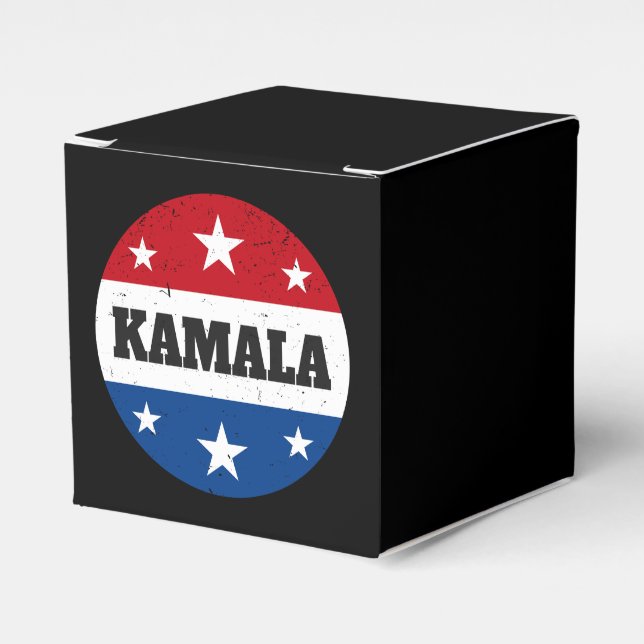 Caja Para Regalos Elecciones Kamala Harris 2024 V (Costado Anverso)