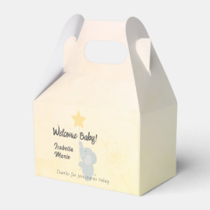 Caja Para Regalos Elefante capáz bebé