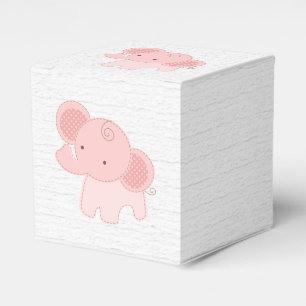 Caja Para Regalos Elefante de rosas bebés hermoso