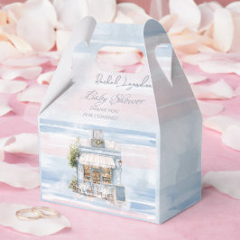 Caja Para Regalos Elegance French Cafe Baby Shower