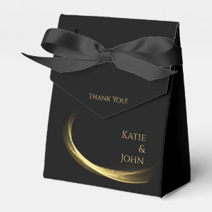 Caja Para Regalos Elegancia dorada-Boda Gracias-