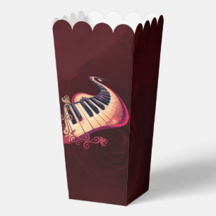 Caja Para Regalos Elegancia en movimiento, el piano curvo.
