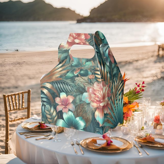 Caja Para Regalos Elegancia tropical (Subido por el creador)