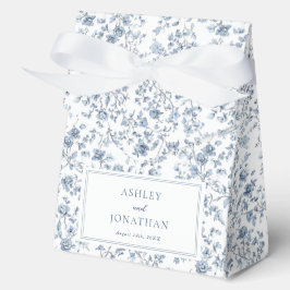 Caja Para Regalos Elegant Blue Chinoiserie Wedding