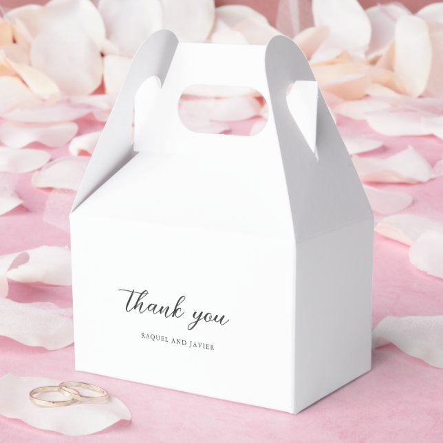 Caja Para Regalos Elegant Classic Wedding (Boda)