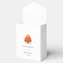 Caja Para Regalos Elegant Fall Wedding Rustic Autumn Tree Wedding 