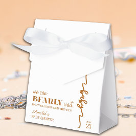 Caja Para Regalos Elegant Gold Bear Balloon Bearly Wait Neutral