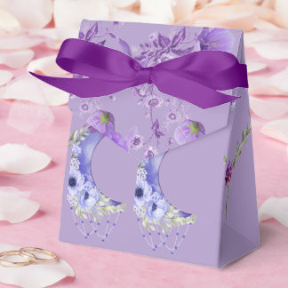 Caja Para Regalos Elegant Lavender Moon Wedding Favor Box