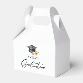 Caja Para Regalos Elegant Minimal Minimalist Graduation