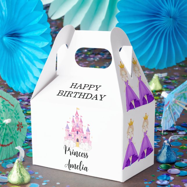 Caja Para Regalos Elegant Princess Birthday Celebration (Fiesta)
