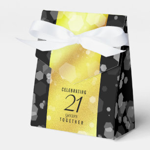 Caja Para Regalos Elegante 21ª celebración del Aniversario del Boda