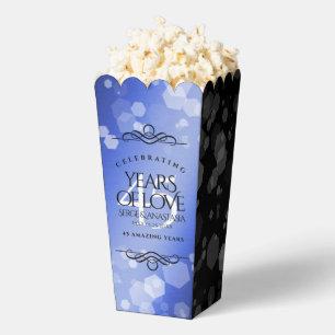 Caja Para Regalos Elegante 45° Aniversario del Boda de Sapphire