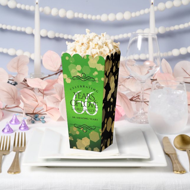 Caja Para Regalos Elegante 66º aniversario del Boda Titanita (Boda)