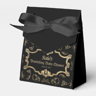 Caja Para Regalos Elegante Baby Shower gótico de color oscuro victor