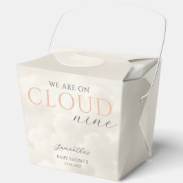 Caja Para Regalos Elegante Baby Shower Nube Nueve