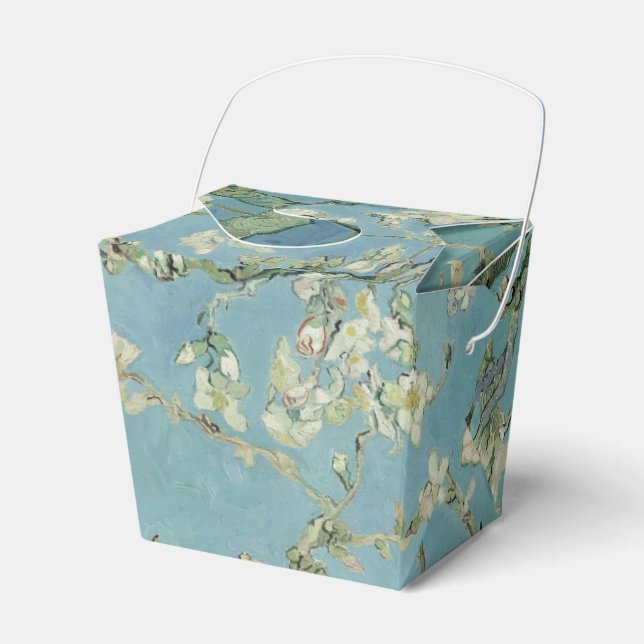 Caja Para Regalos Elegante Boda "Almond Blossom" (Front Side)