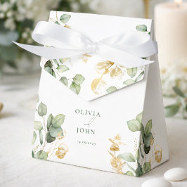 Caja Para Regalos Elegante boda de eucalipto