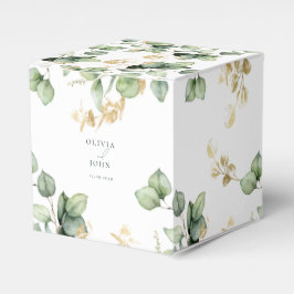 Caja Para Regalos Elegante boda de eucalipto