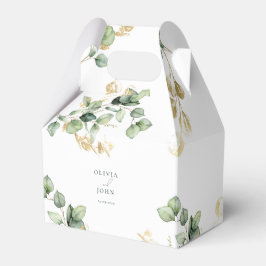 Caja Para Regalos Elegante boda de eucalipto