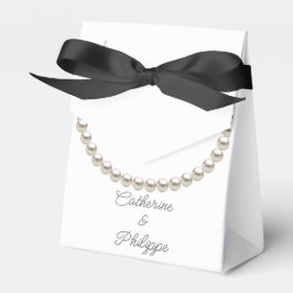 Caja Para Regalos Elegante Boda de la Perla