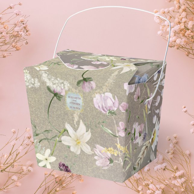 Caja Para Regalos Elegante Boda de otoño floral (Subido por el creador)