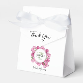 Caja Para Regalos Elegante Boda de Peonies Rosados