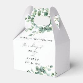 Caja Para Regalos Elegante boda Eucalyptus