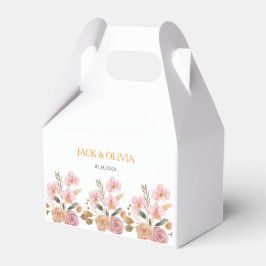 Caja Para Regalos Elegante Boda floral