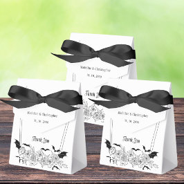 Caja Para Regalos Elegante Boda floral gótico