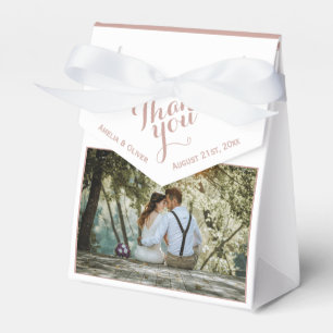 Caja Para Regalos Elegante Boda fotográfico de escritura blanca Grac