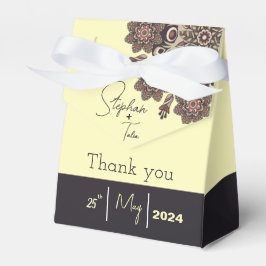 Caja Para Regalos Elegante Boda inspirado en Mandala