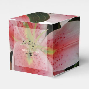 Caja Para Regalos Elegante Boda Oriental Lilies