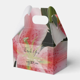 Caja Para Regalos Elegante Boda Oriental Lilies
