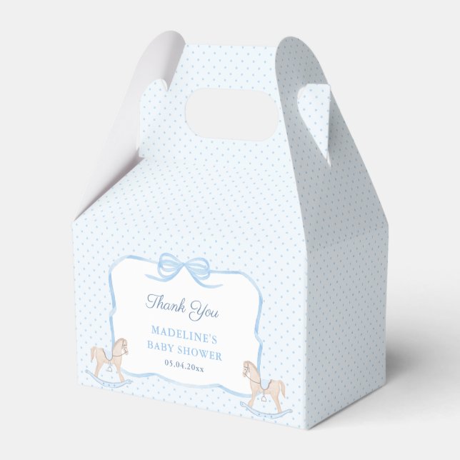 Caja Para Regalos Elegante cabalgata de Rocas Vintage (Front Side)