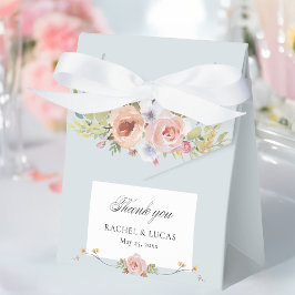 Caja Para Regalos Elegante caligrafía floral del Pastel Boho