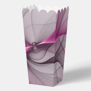 Caja Para Regalos Elegante Caos Moderno Arte Abstracto Fractal Rosa